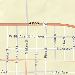 245-299 North Main Street, Avon, SD Street Map