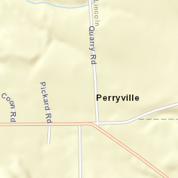 Perryville New York Street Map