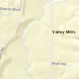 Valley Mills New York Street Map