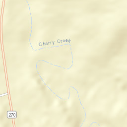 Lance Creek Hwy Lance Creek WY Street Map