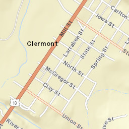 299 Mill Street Clermont IA 52135 Street Map