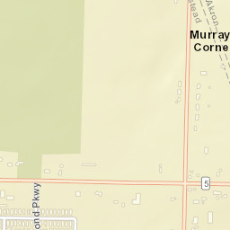 Murrays Corner New York Street Map