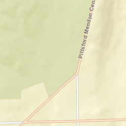 Mendon Center New York Street Map