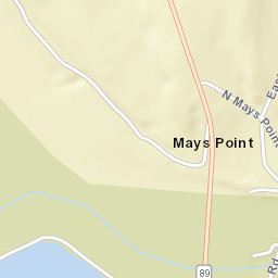 Mays Point New York Street Map