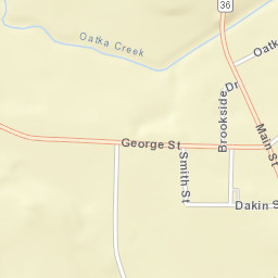 Mumford New York Street Map