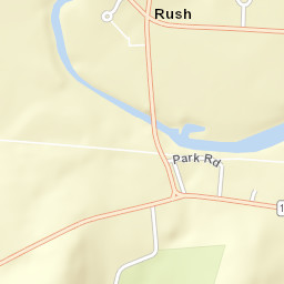 Rush New York Street Map