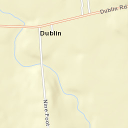 Dublin New York Street Map