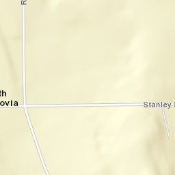 North Cazenovia New York Street Map