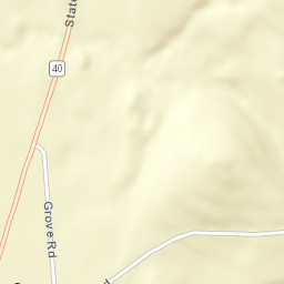 Easton New York Street Map