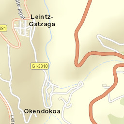 Leintz-Gatzaga Street Map