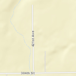 304th Street, Tyndall, SD 57066, America Street Map