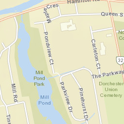 Dorchester Street Map