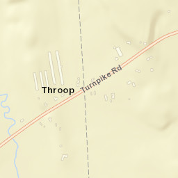 Throop New York Street Map