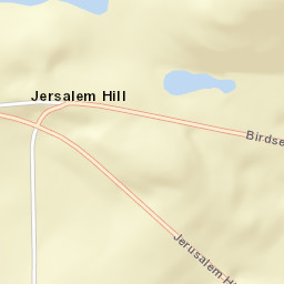 Jersalem Hill New York Street Map