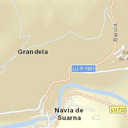 Navia de Suarna Street Map