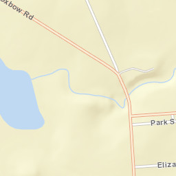 Peterboro New York Street Map