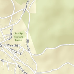Vela Luka Street Map