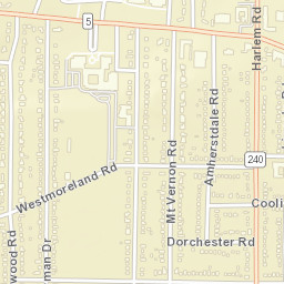Snyder New York Street Map