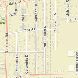 Williamsville New York Street Map