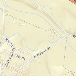 Phelps New York Street Map