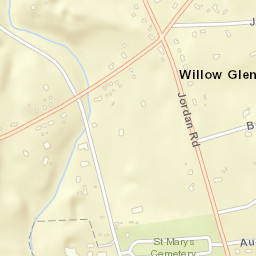 Willow Glen New York Street Map