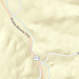 Forge Hollow New York Street Map