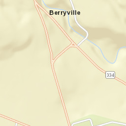 Berryville New York Street Map