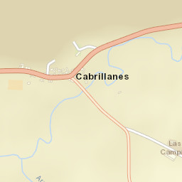 Cabrillanes Street Map