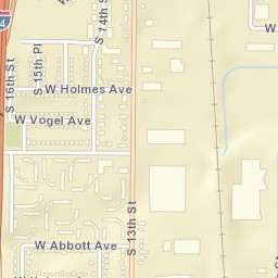 1601-1611 West Vogel Avenue, Milwaukee Street Map