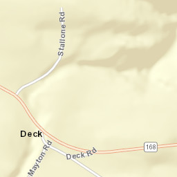 Deck New York Street Map