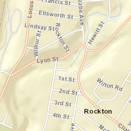 Rockton New York Street Map