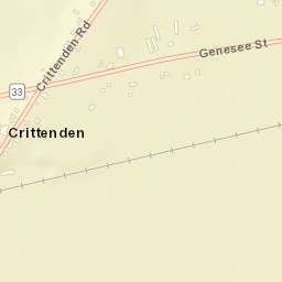 Crittenden New York Street Map