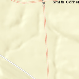 Smith Corners New York Street Map