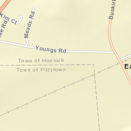 East Buskirk New York Street Map