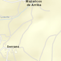 Mazaricos Street Map