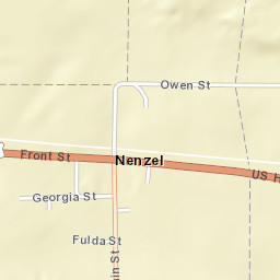 Nebraska 16F Spur Nenzel NE 69219 Street Map