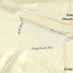 South Onondaga New York Street Map