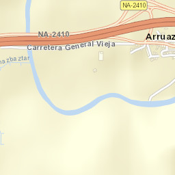 Arruazu Street Map