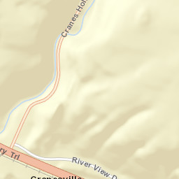 Cranesville New York Street Map