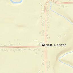 Sand Ridge New York Street Map