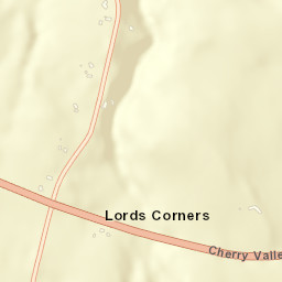 Lords Corners New York Street Map
