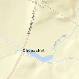 Chepachet New York Street Map