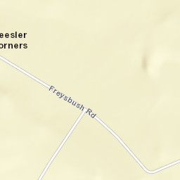 Freysbush New York Street Map