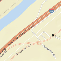 Randall New York Street Map