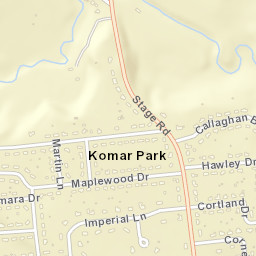 Komar Park New York Street Map