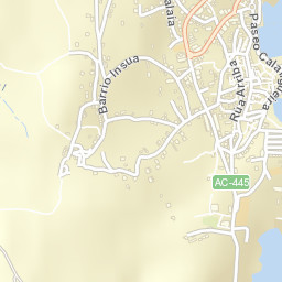 Fisterra Street Map