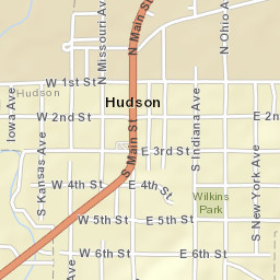 158-166 North Main Street, Hudson, WY Street Map