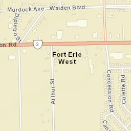 Fort Erie Street Map