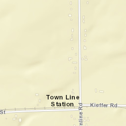 Town Line Station New York Street Map