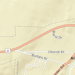 Alexander New York Street Map